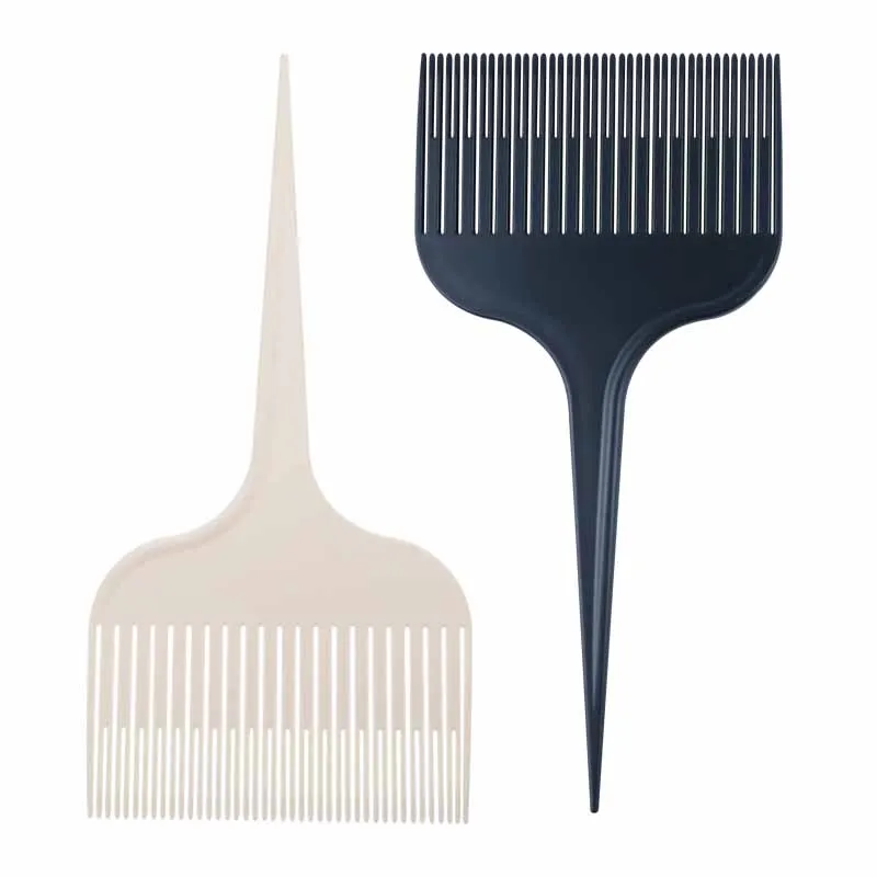 

Professional Hair Dye Brush Coloring Applicator Brush Rat Tail and Wide Tooth comb Barber Tools Salon Hair Styling Accessories