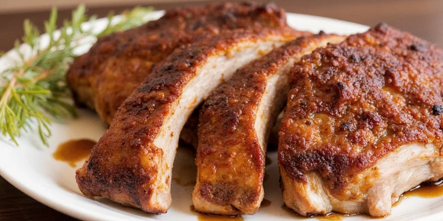 How to wrap pork ribs in foil before roasting