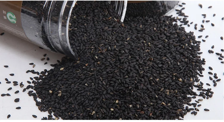 
150g Chinese Low Price Roasted Black Sesames Seeds for Cookies 