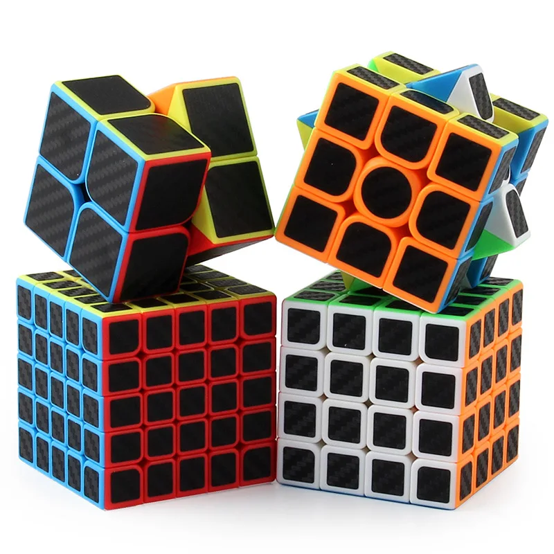 

3D Magic Cube Puzzle Is The Good Education Toys for Kids MOYU Carbon Fiber Cube Set