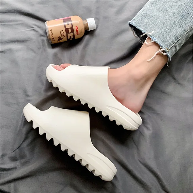 

2021 Brand Name Women Flat Platform Sandals Women Anti Slip Unisex Designer Summer Candy Color Outdoor Slide Slippers