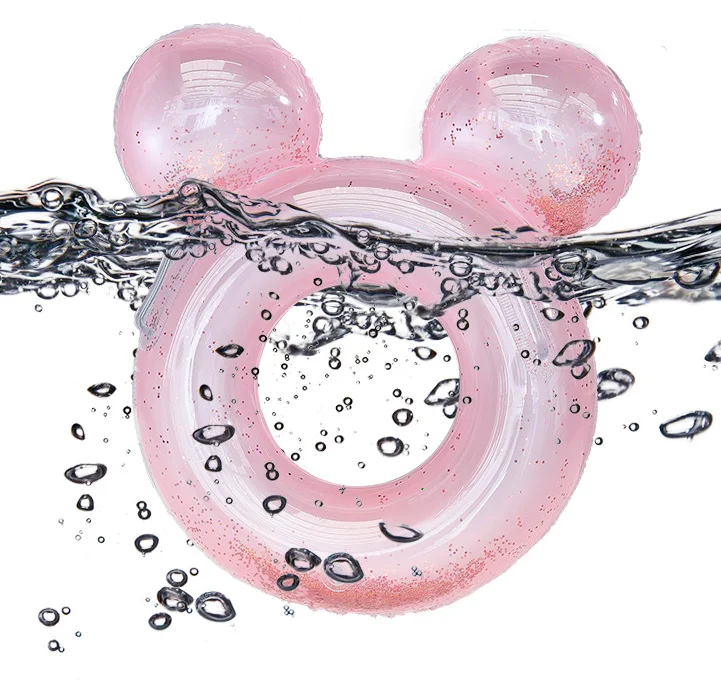 

A Variety of Small Animal Shaped Swimming Rings The Glitter of The Sequins Swimming Ring Kids, As pic