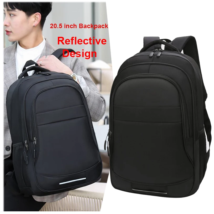 

OMASKA 20.5 inch sacs reflective backpack a dos pour hommes bags daily use large capacity big travel school bagpack bags