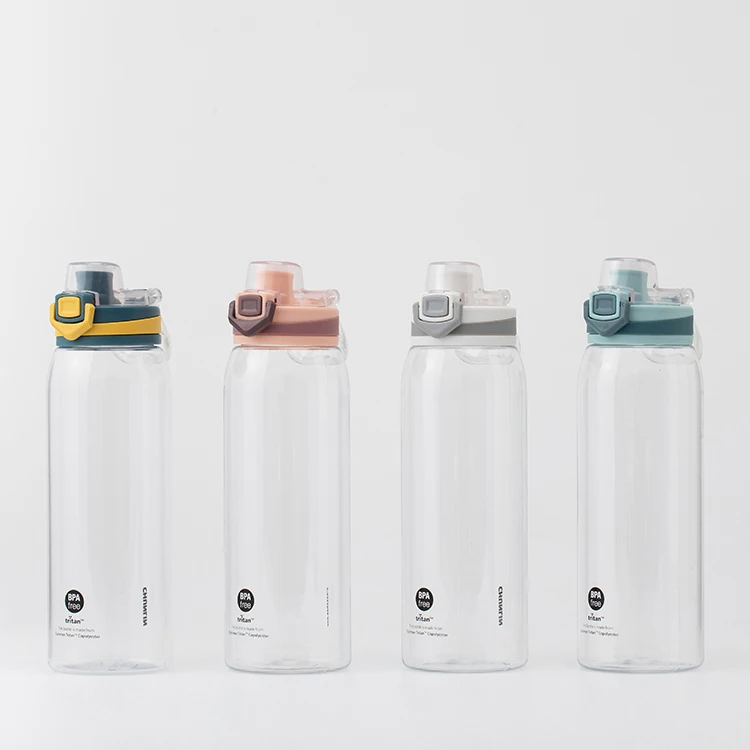 

wholesale tritan bpa free transparent bottle Outdoor sports water bottle