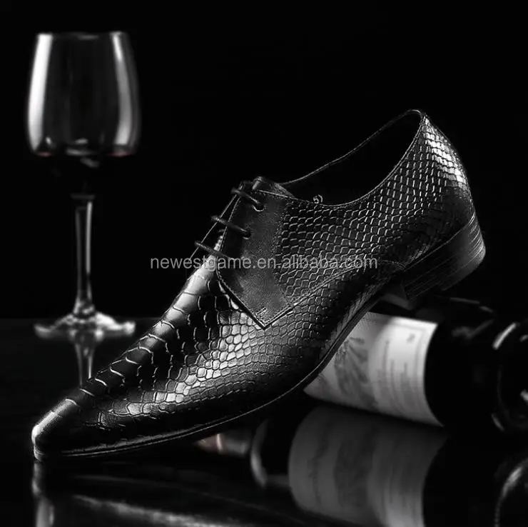 
Italian Hot style handmade high-grade leather shoes formal serrated British pointed high-end men dress shoes genuine leather men 