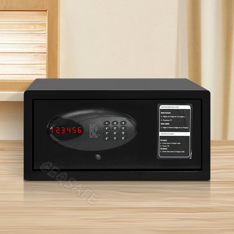 

CEQSAFE American Hotel Office Security Digital Keypad Lock Electronic Safe Box