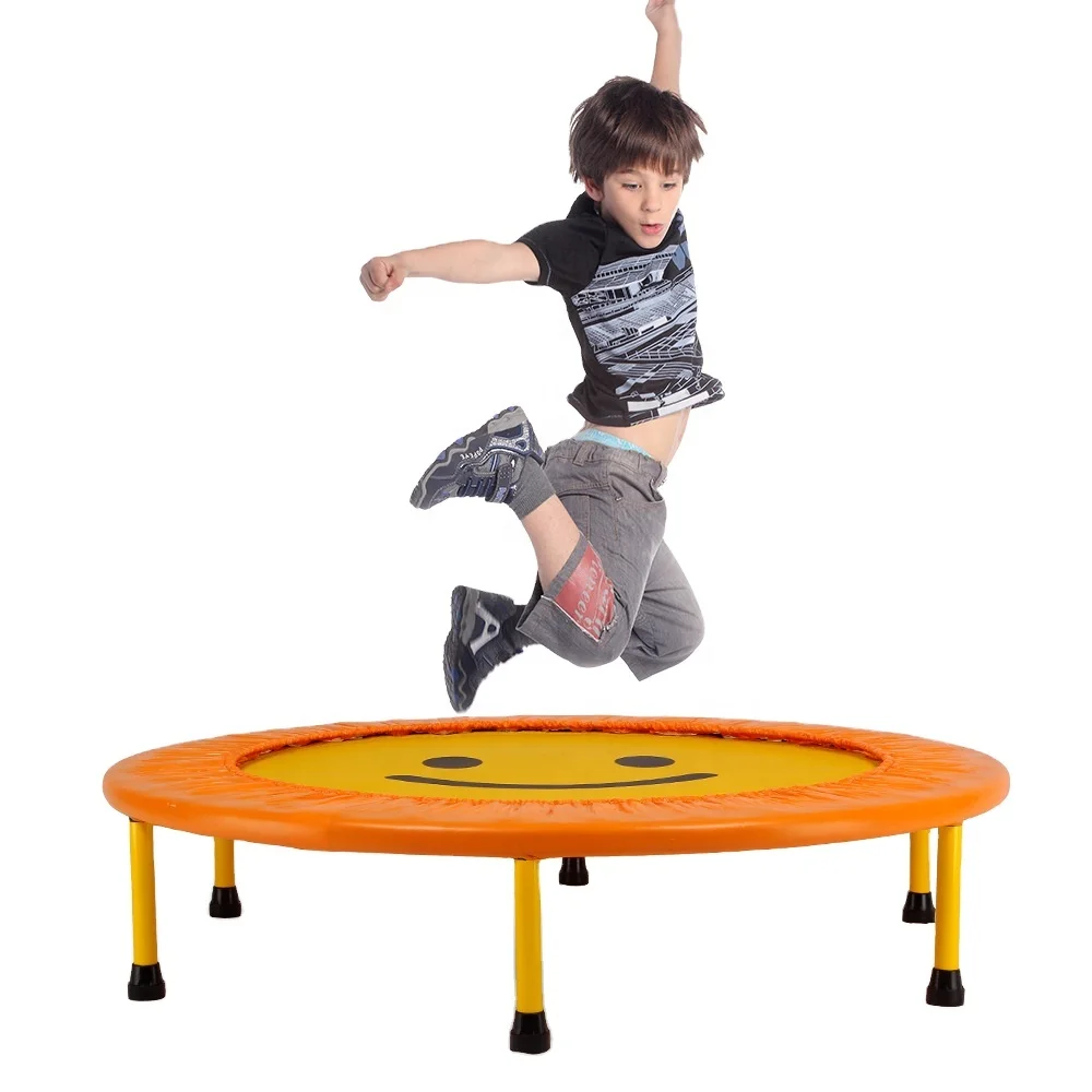 

Source factory trampoline non-folding jumping bed adult children home fitness trampoline export cross-border indoor trampoline, Customized color