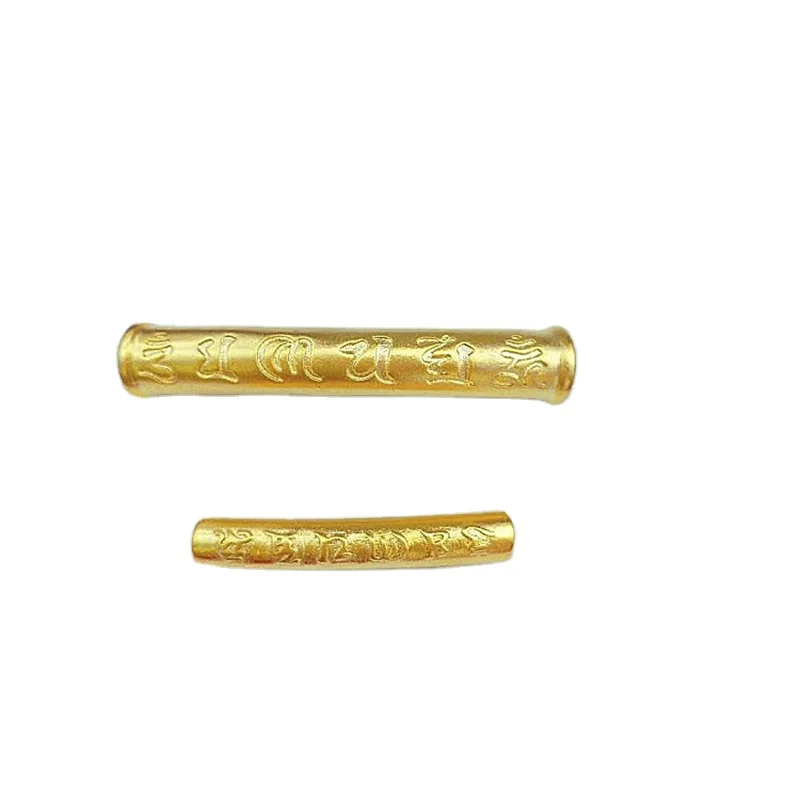 

Euro Coin Gold Six Character Mantra Elbow Fittings Gold Plated Process Gold Six Character Mantra Elbow Accessories