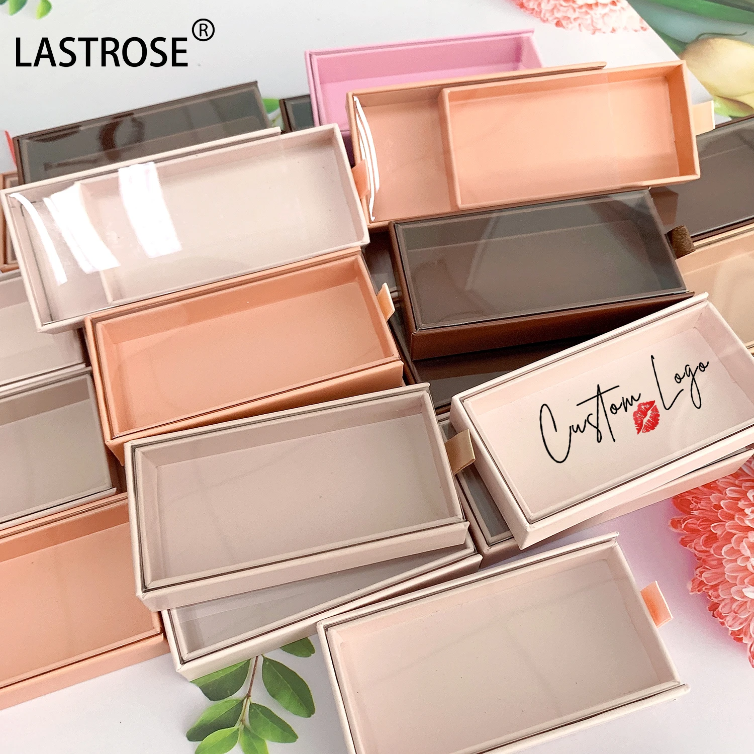 

Wholesale lash box package 5d 25mm mink lashes package private label custom eyelash packaging box