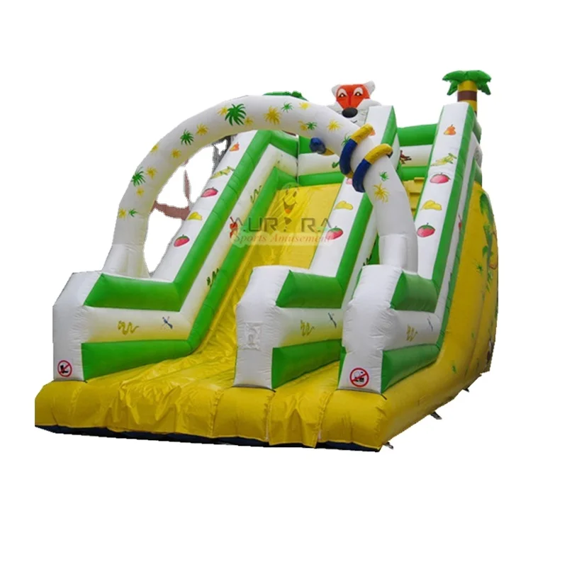 

Commercial kids playground adult size inflatable water slide inflatable water slide park water guns, Customized