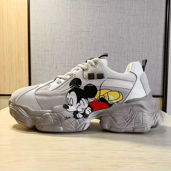

Breathable chunky shoes casual sneaker for women, Running Sneakers Casual Ladies shoes