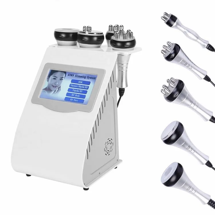 

Factory produce portable small size case 5 in 1 cavitation and radiofrequency for home