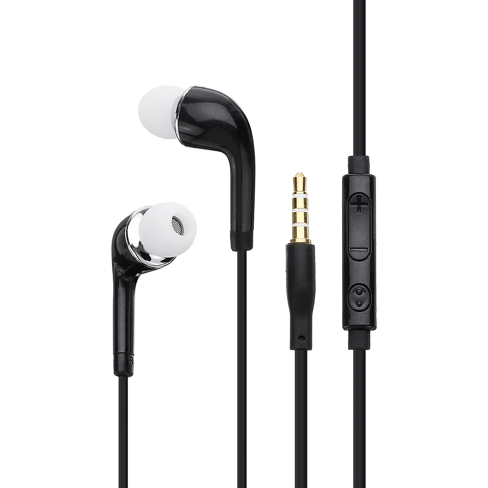 

J5 Wired Headset In-Ear Earphone Headphone With Mic For Samsung HTC Xiaomi Huawei Smart Phones