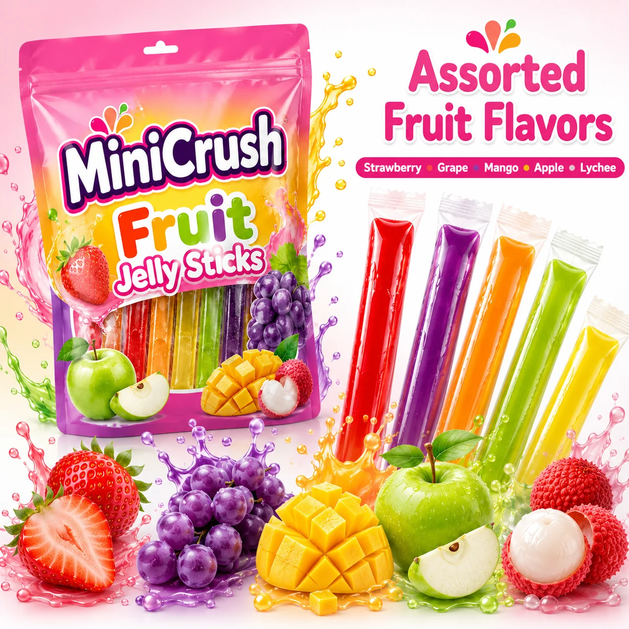 news-1-1 MiniCrush Fruit Jelly Sticks and Cups