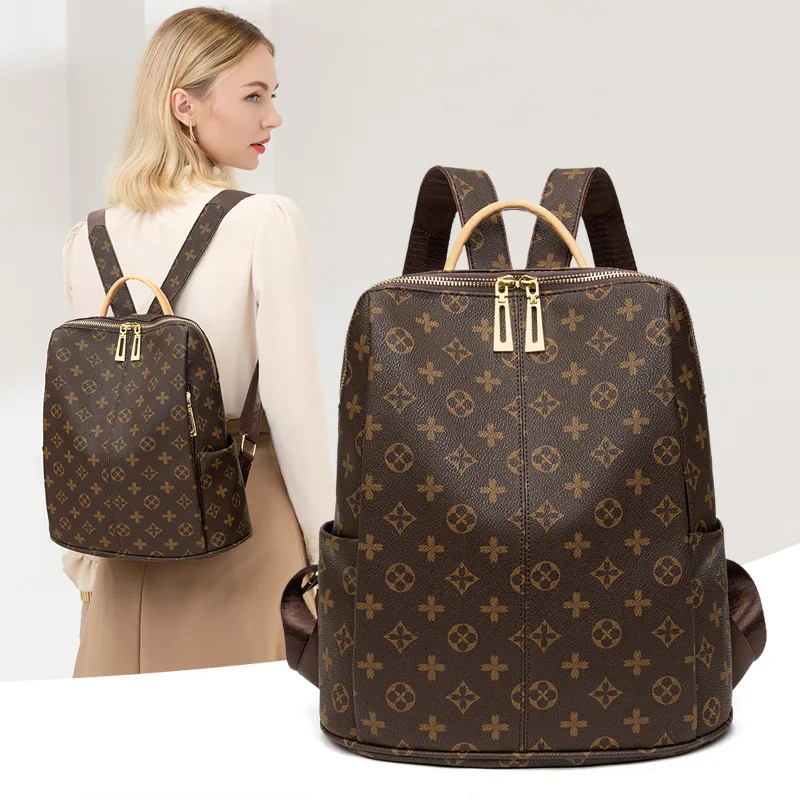 

2021 Fashionable leather designer famous bags shoulder ladies handbags, 2 colors