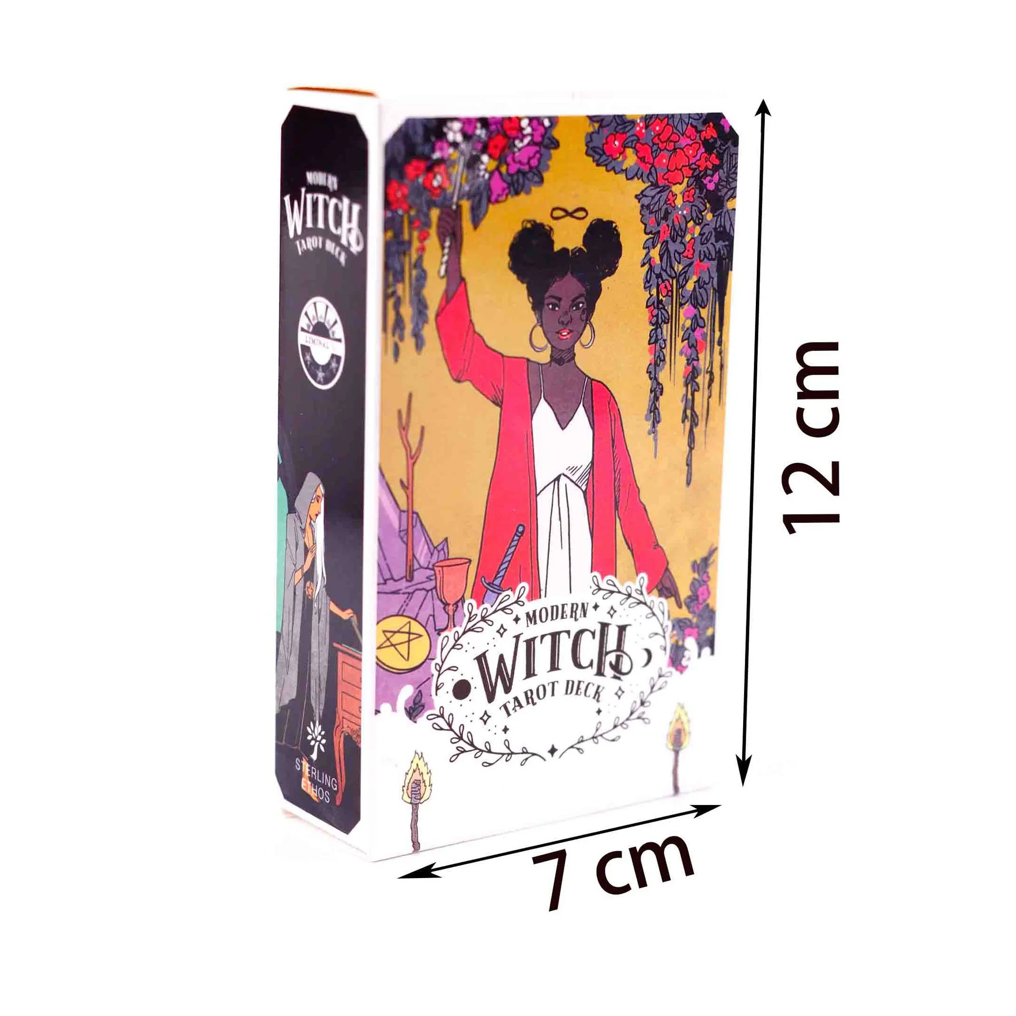 

The Modern Witch Tarot Deck Guidebook Card Table Card Game Magical Fate Divination Card PDF Guidebook For women Girls Use