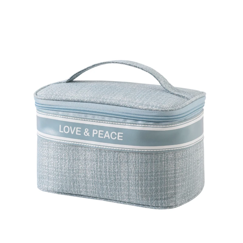 

Runhui Stock Large Capacity Portable Make Up Case Toiletry Organizer Cosmetic Beauty Case For lady RH241