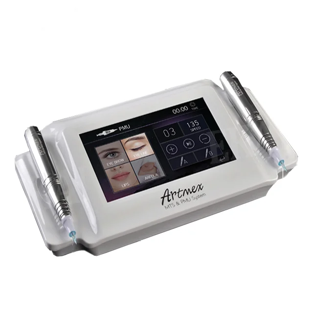 

Electric permanent makeup kit tattoo eyebrow machine PMU System7 inch Touch screen