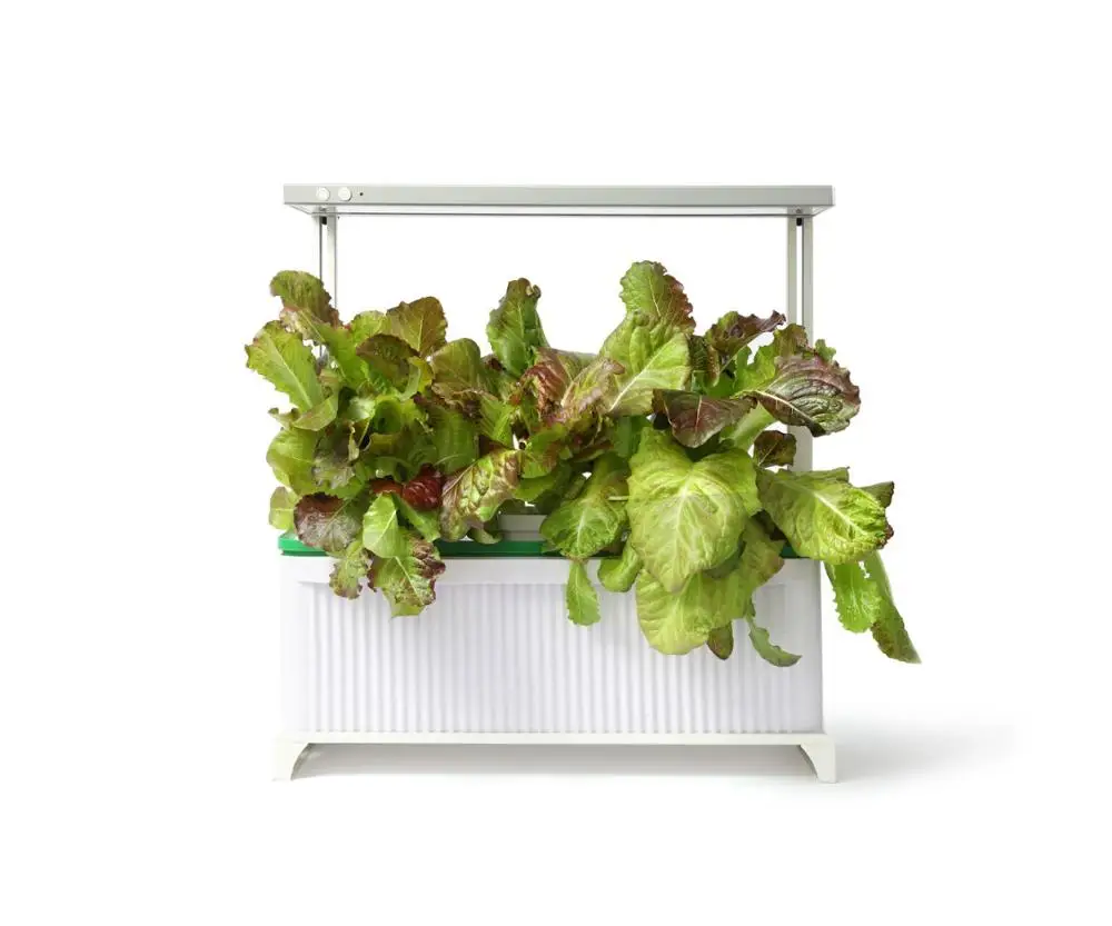 

Home gardens led tower garden hydroponic system grow box plating machine for house and garden made in China, White
