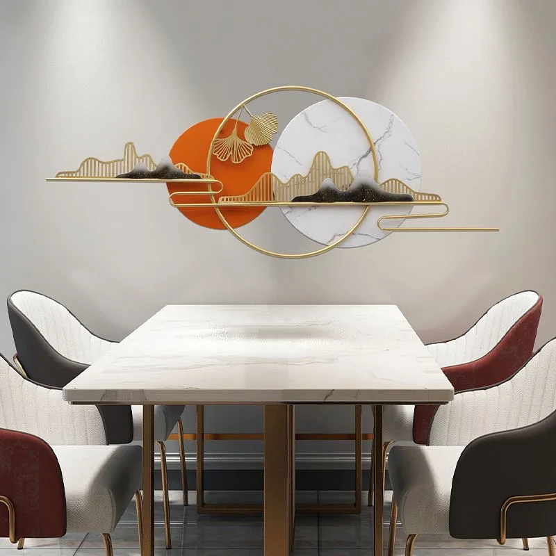150x55 Dropshipping Products 2024 Luxury Interior Design Living Room Metal Home Wall Arts Decoration Items for Home House Decor
