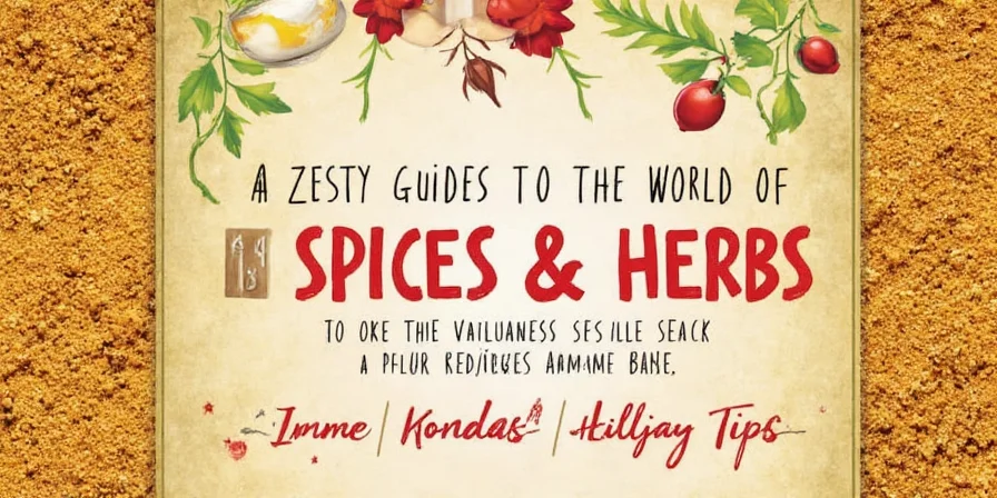 Spice It Up! A Zesty Guide to the World of Spices & Herbs (With Funny Tips)