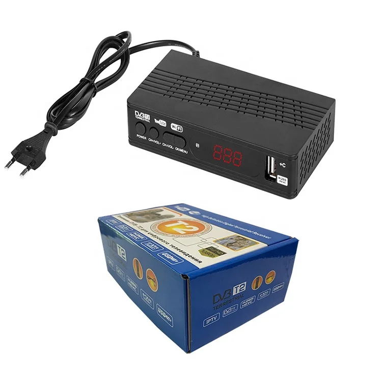 

New Style Satellite TV Receiver digital TV set-top box H.265 HD TV box dvb-t2