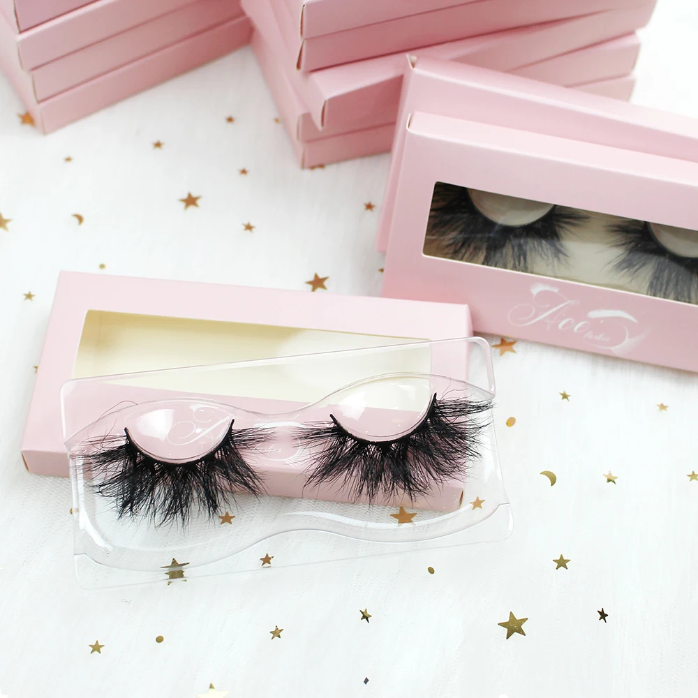 

OEM service custom lashbox packaging US warehouse in CA customized lash packages mink eyelash