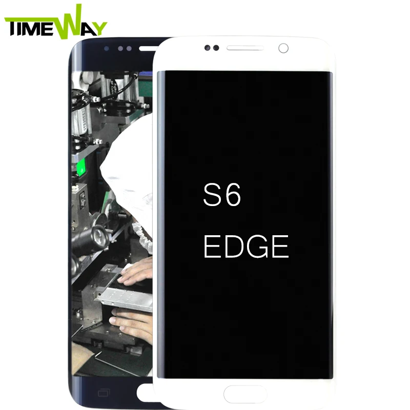 

100% tested Working original material refurbish mobile phone lcds s7 edge display for samsung s7 edge display