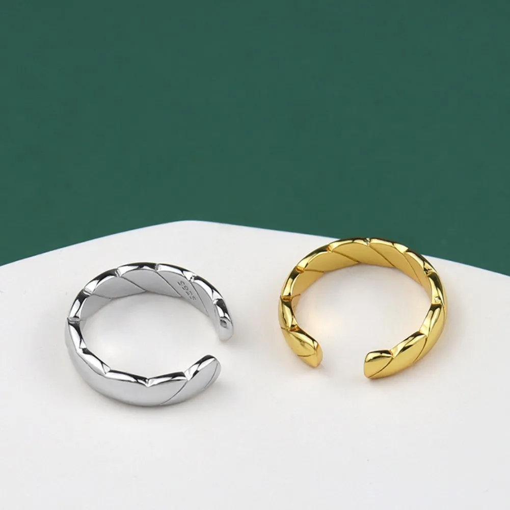 

YJZ143 2021 New Product 925 Sterling Silver adjustable couole rings