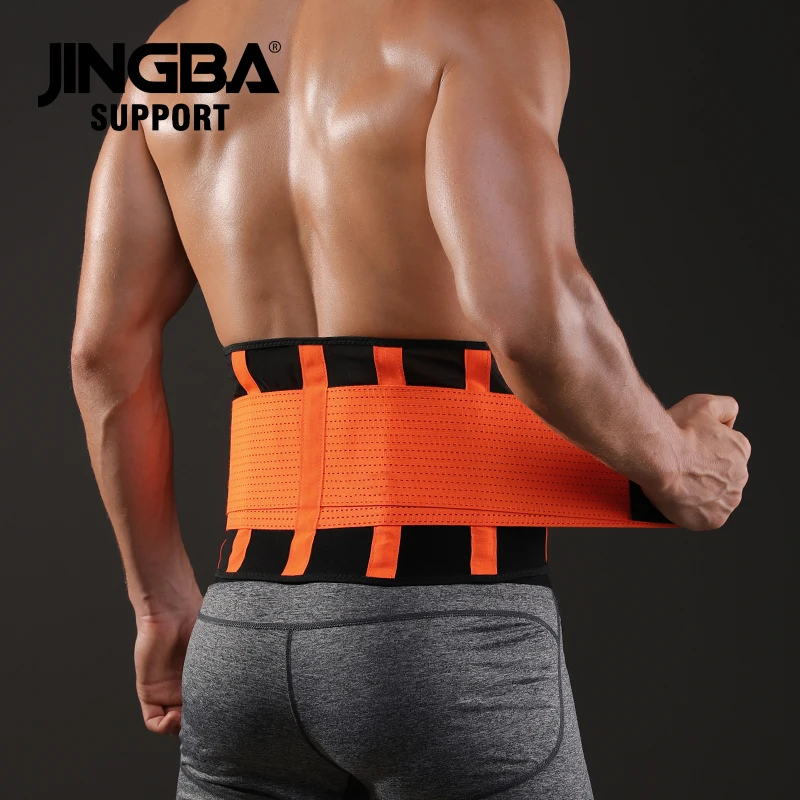 

JINGBA OEM Factory Custom Logo Lightweight Breathable Mesh Compression Weight Loss Waist Trainer Body Shaper