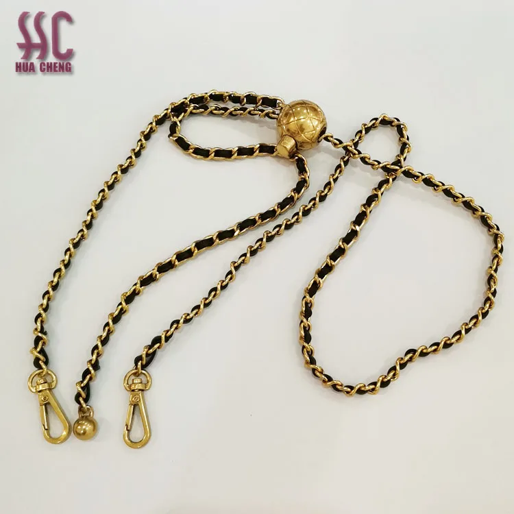

Fashion handbag hardware chain bag accessories women chain bag metal parts bag chain strap with snap hook clasp, Brush brass,gold, silver, nickel, gun, bronze, chrome, are available