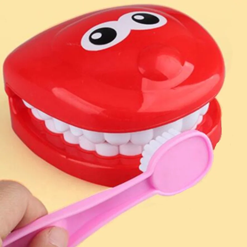 Educational Dental Toys Plastic 9pccs Teeth And Brush Set For Kids ...