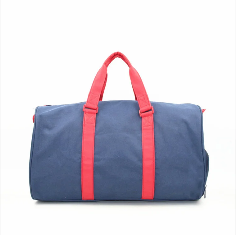 

Oxford cloth material travel bag women girl sports duffle gym bag