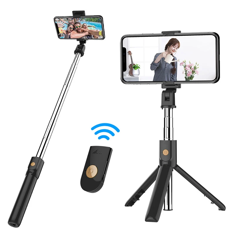 

New K07 Telescopic Blue tooth Selfie Stick Remote Tripod Mobile Universal Live Camera Multifunction Selfie Stick