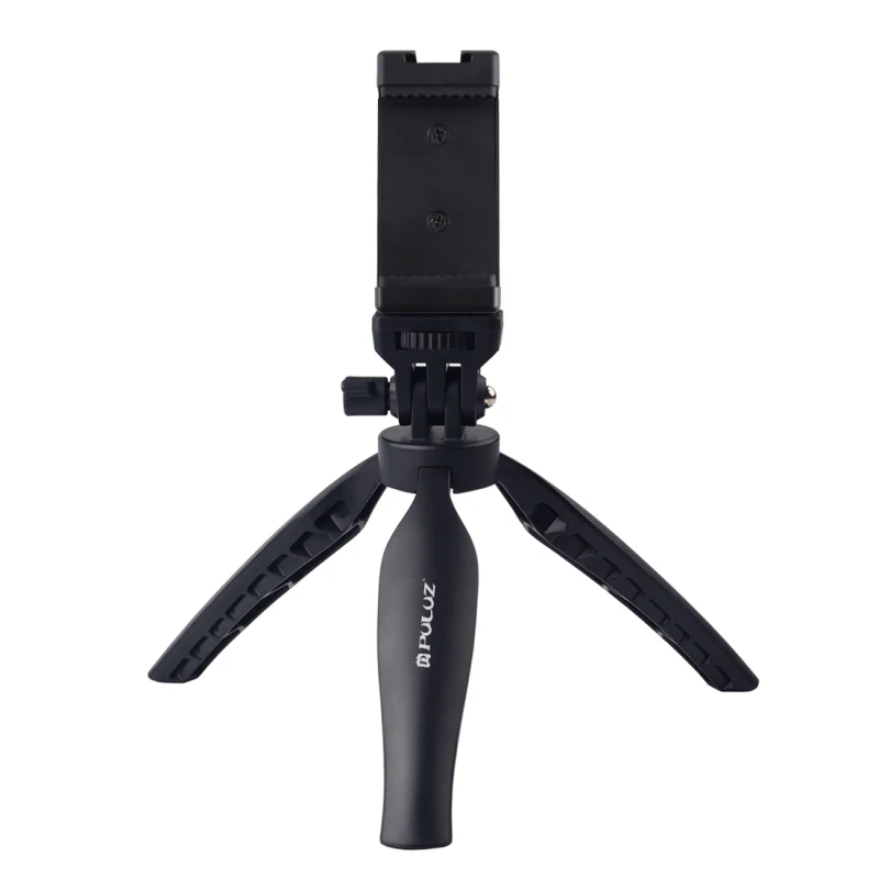 

PULUZ Vogging Live Broadcast Handheld Grip Selfie Rig Stabilizer ABS Tripod Adapter Mount with Cold Shoe Base Wrist Strap