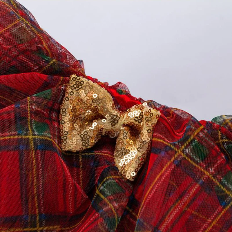 
2020 Good Selling Christmas Baby Skirts Festival Xmas Ornament New Born Baby Dress in Winter 