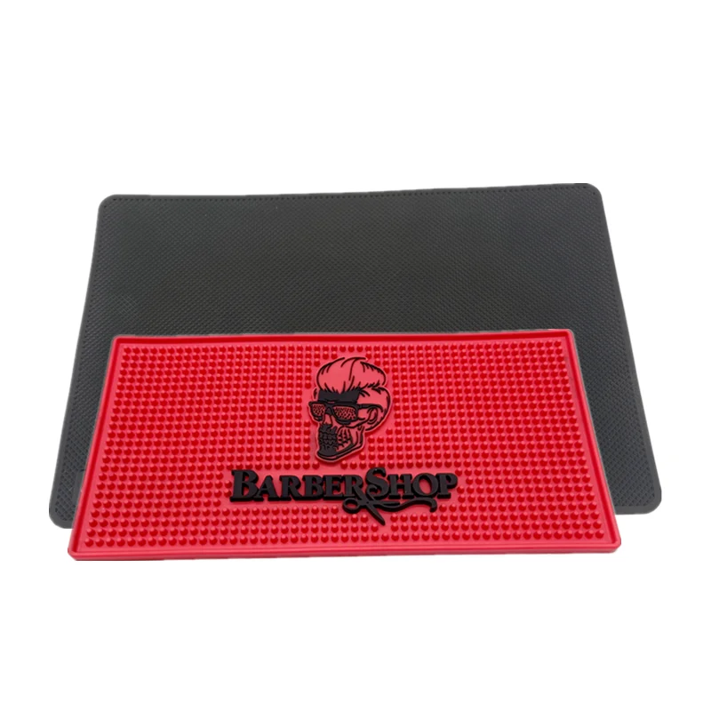 

2021 New design  waterproof anti-slip kitchen silicone pvc place bath door car table floor yoga mat, Customized color