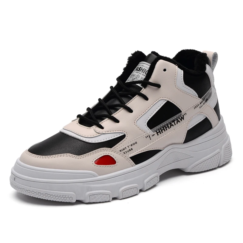 

china winter high ankle sports shoes sneakers platform add cotton