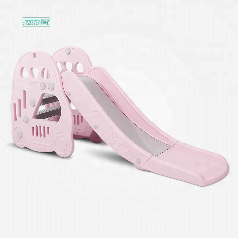 

Hot Sale Pink Car Plastic Iong Slidewith Ball for Baby Play with Best Price, Pink,turquoise;grey