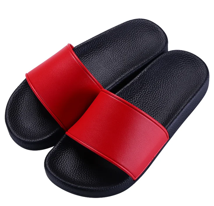 

Factory wholesale custom logo rubber slides Home outdoor slippers slippers for men