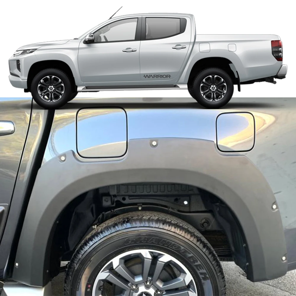 

YCSUNZ Matte Black Double tank cover Fender Flare Modified For Triton MR L200 2019 2020 PICKUP 4x4 Accessories