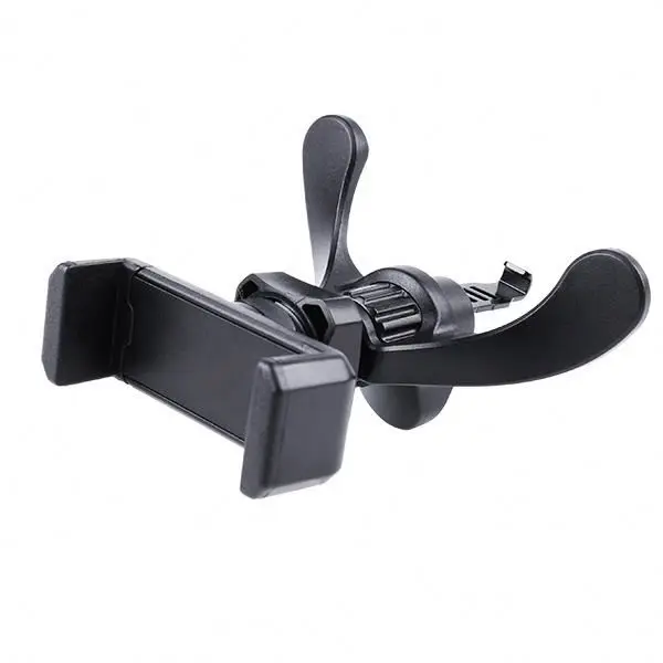 

Dual car mount holder REKts good price gift custem universal gravity car holder, Black