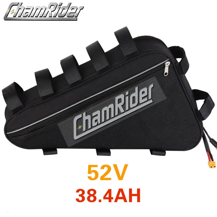

ChamRider Original Triangle Battery 52V ebike Battery Large Capacity 250W-1500W Super Powerful 21700 Cell Bafang