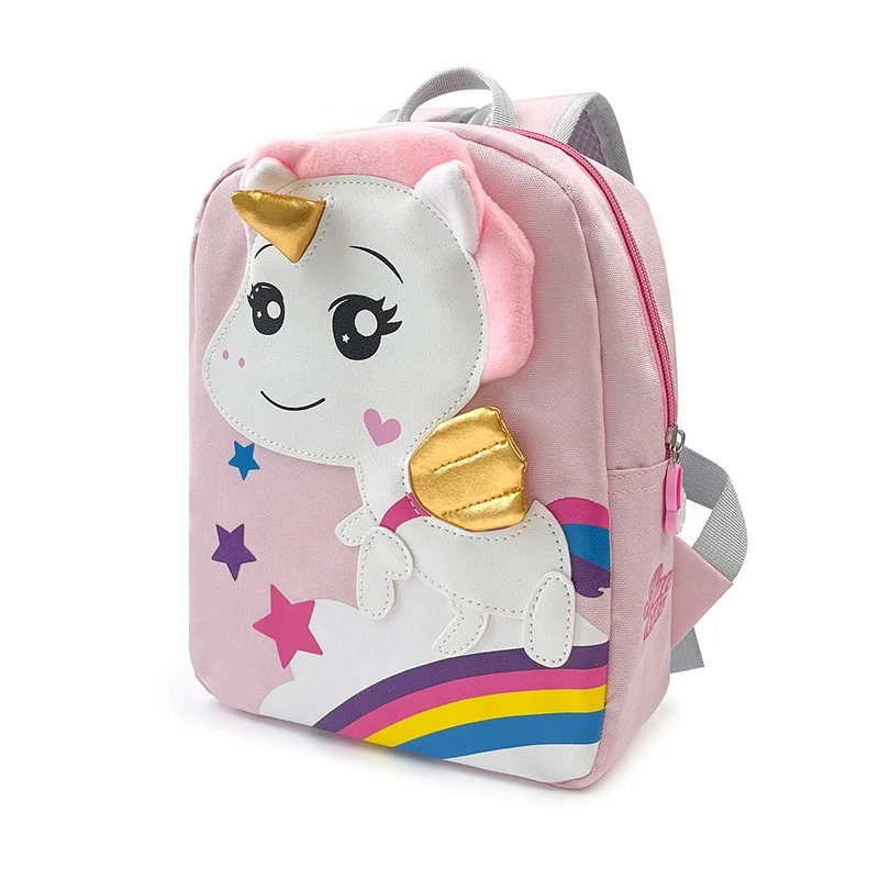 

Durable Child Cute Horse School Backpacks Oxford Waterproof Backpack Kids School Bags