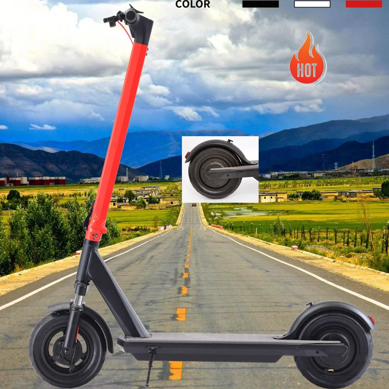 

2021 Newest waterproof hot selling 10inch 350W 10Ah off road 36v powerful dual charging mobility Electric Scooter