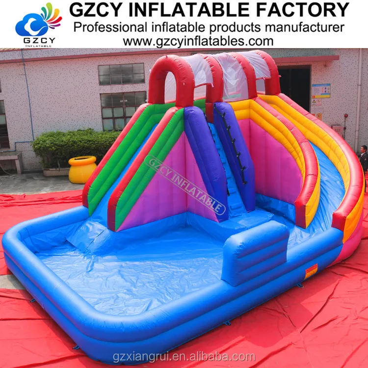 Outdoor Playhouse Used Swimming Pool Slide/water Slide/plastic Slide