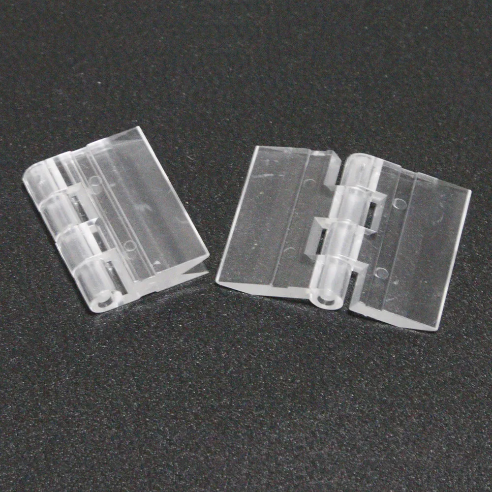 

4" Medium Size Durable Clear Acrylic Plastic Hinges Box Piano Plexiglass Hinge