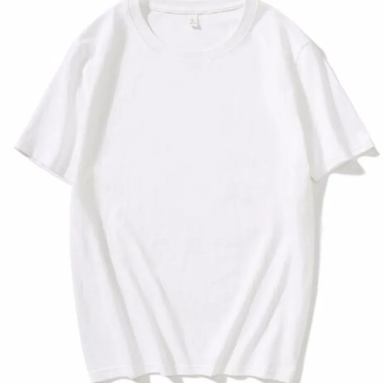 

Summer new cotton short-sleeved oversized t-shirt khaki loose round neck couple hoodies wholesale custom