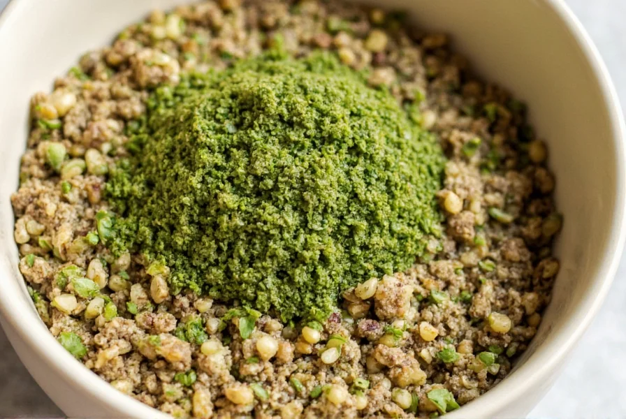 Mexican oregano leaves and bottle