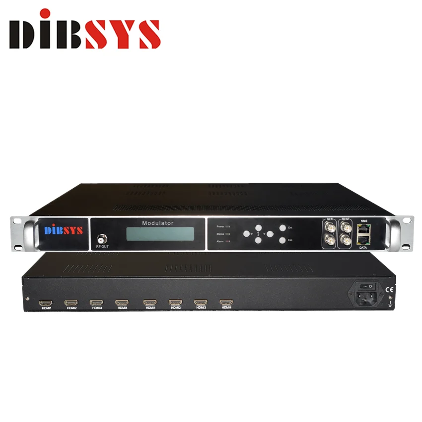 

full HD to ATSC-T DVB-C ISDB-T DVB-T RF Modulator and IPTV Streaming Encoder